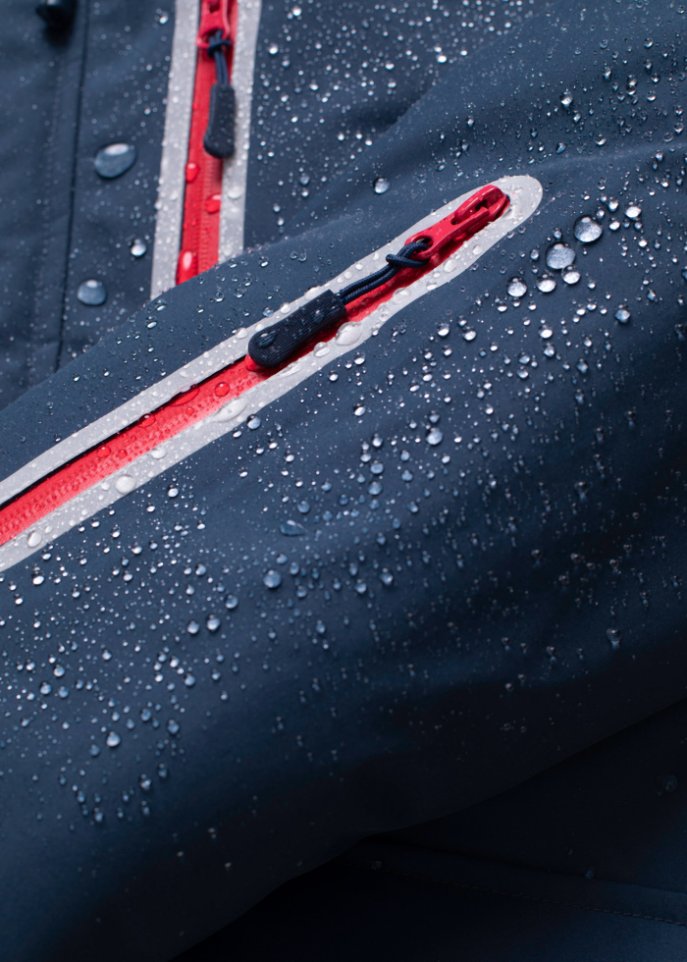 Funktions-Outdoorjacke mit Schneefang