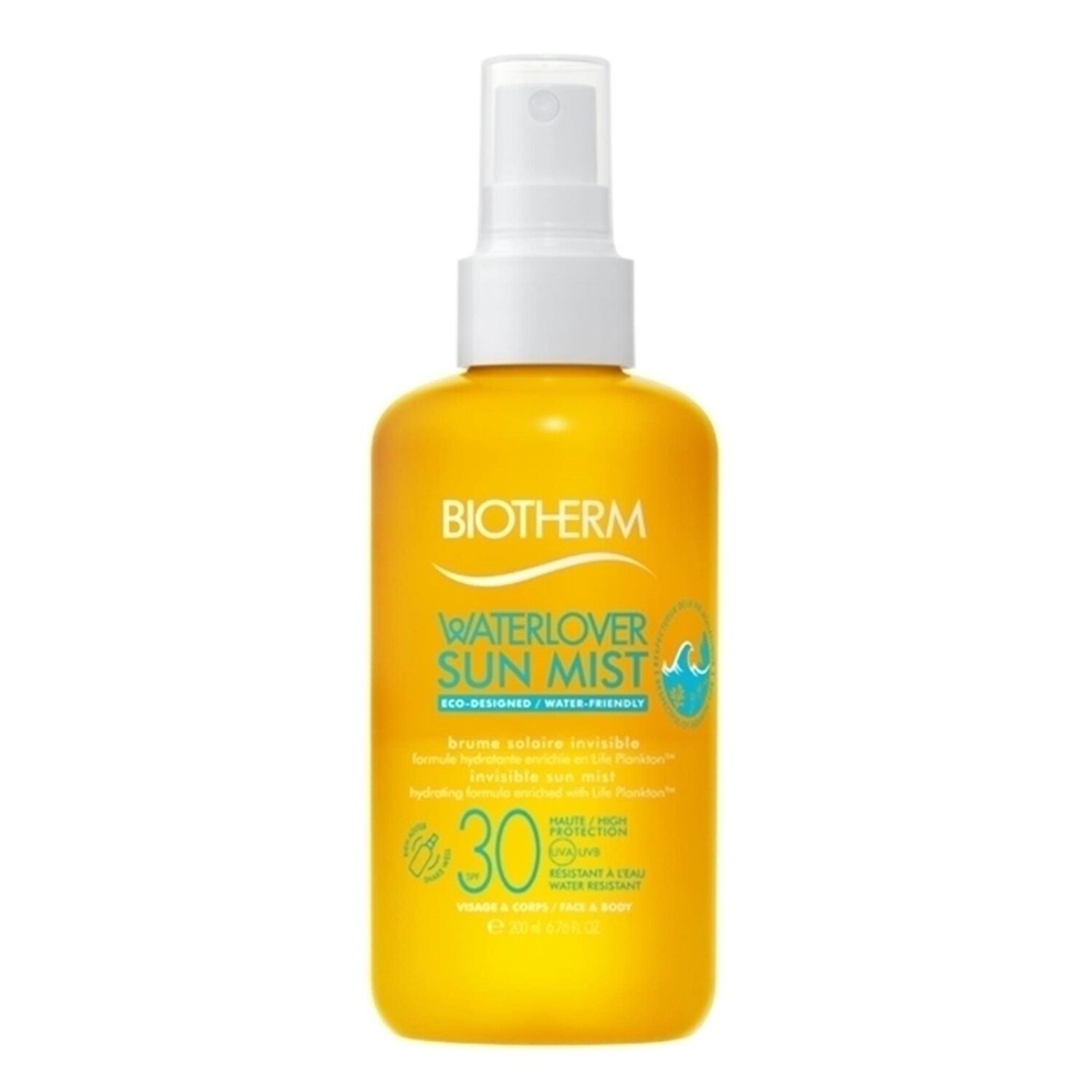 Biotherm Waterlover Sun Mist SPF30 Brume solaire invisible éco-responsable