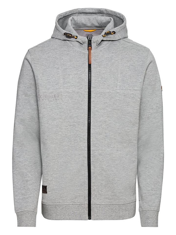 Camel Active Sweatjacke in Grau günstig kaufen