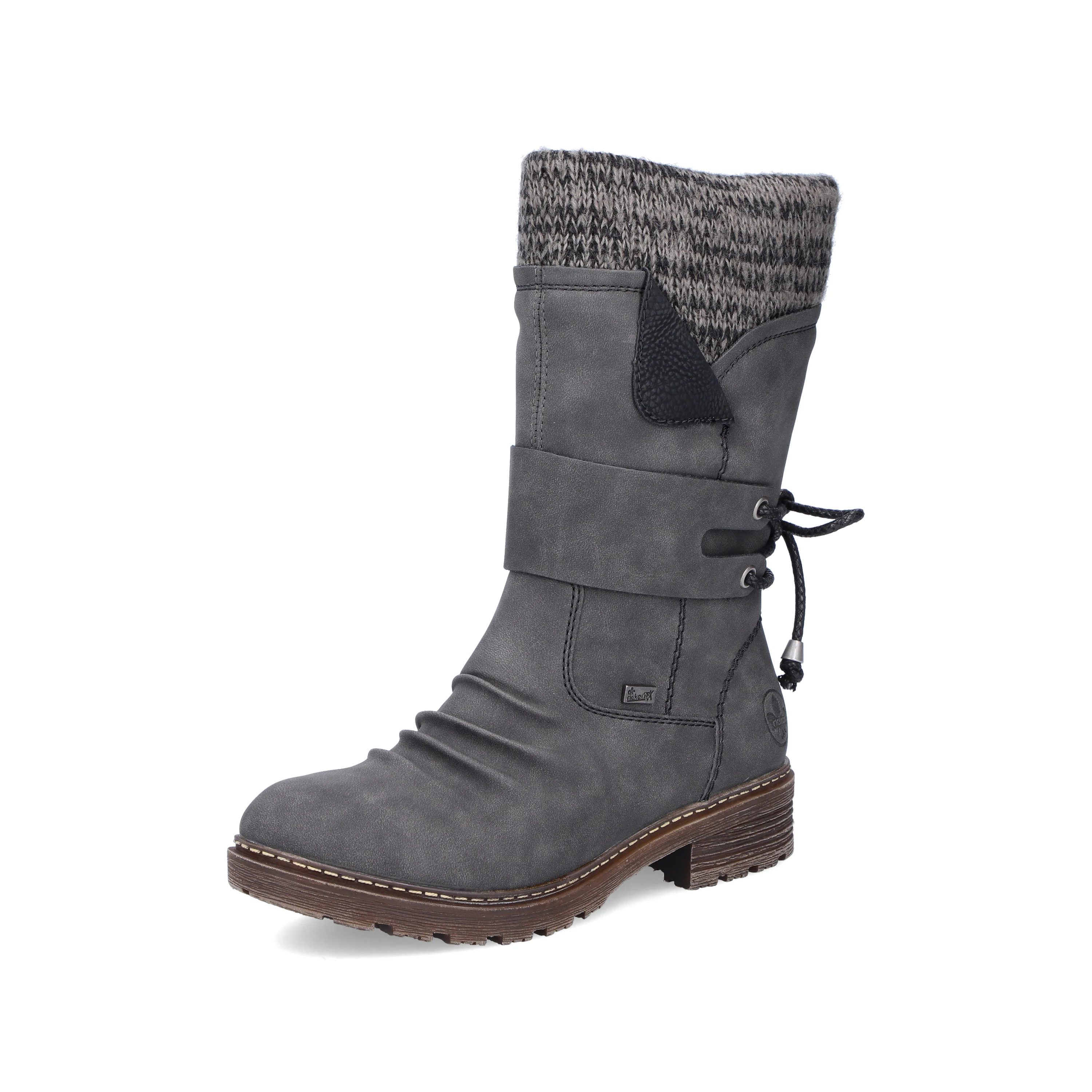 Rieker Damen Kurzstiefel anthrazit