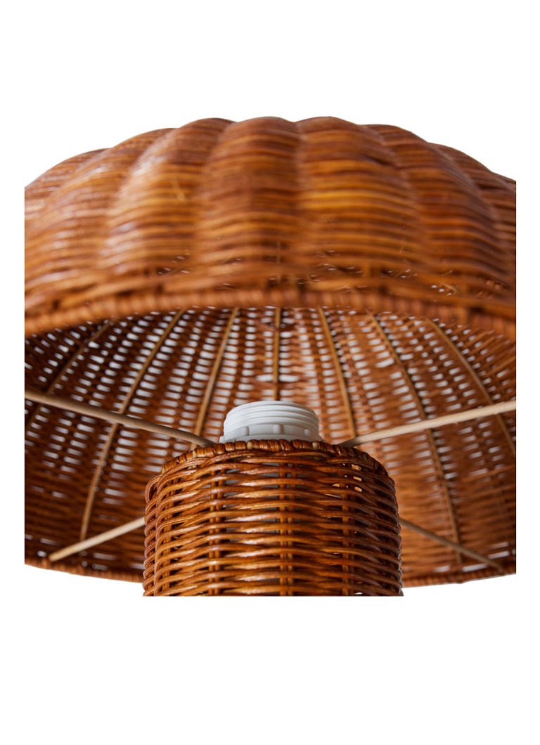 Lampă de masă HKliving din ratan Ø34 cm