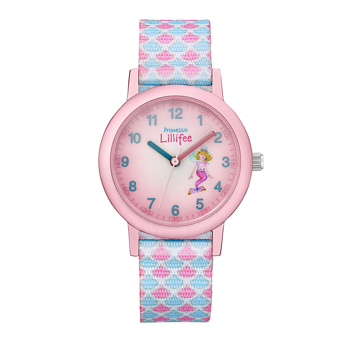 Quarzuhr für Mädchen, Analog Quarz | Muscheln blau rosa Analoguhren für Mädchen