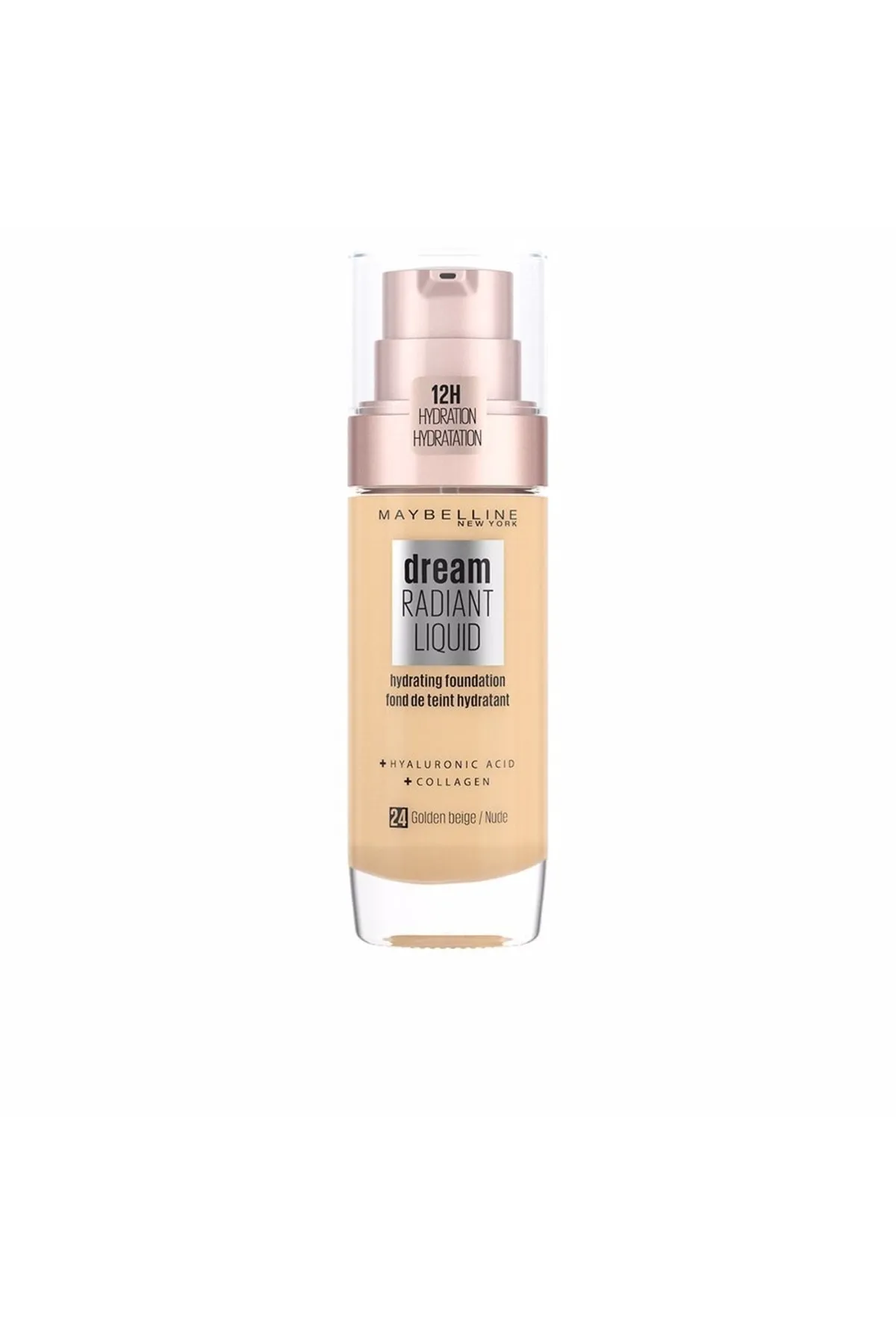 Maybelline New York  Dream Satin Flüssige Foundation+Serum #24-golden Beige 30 ml