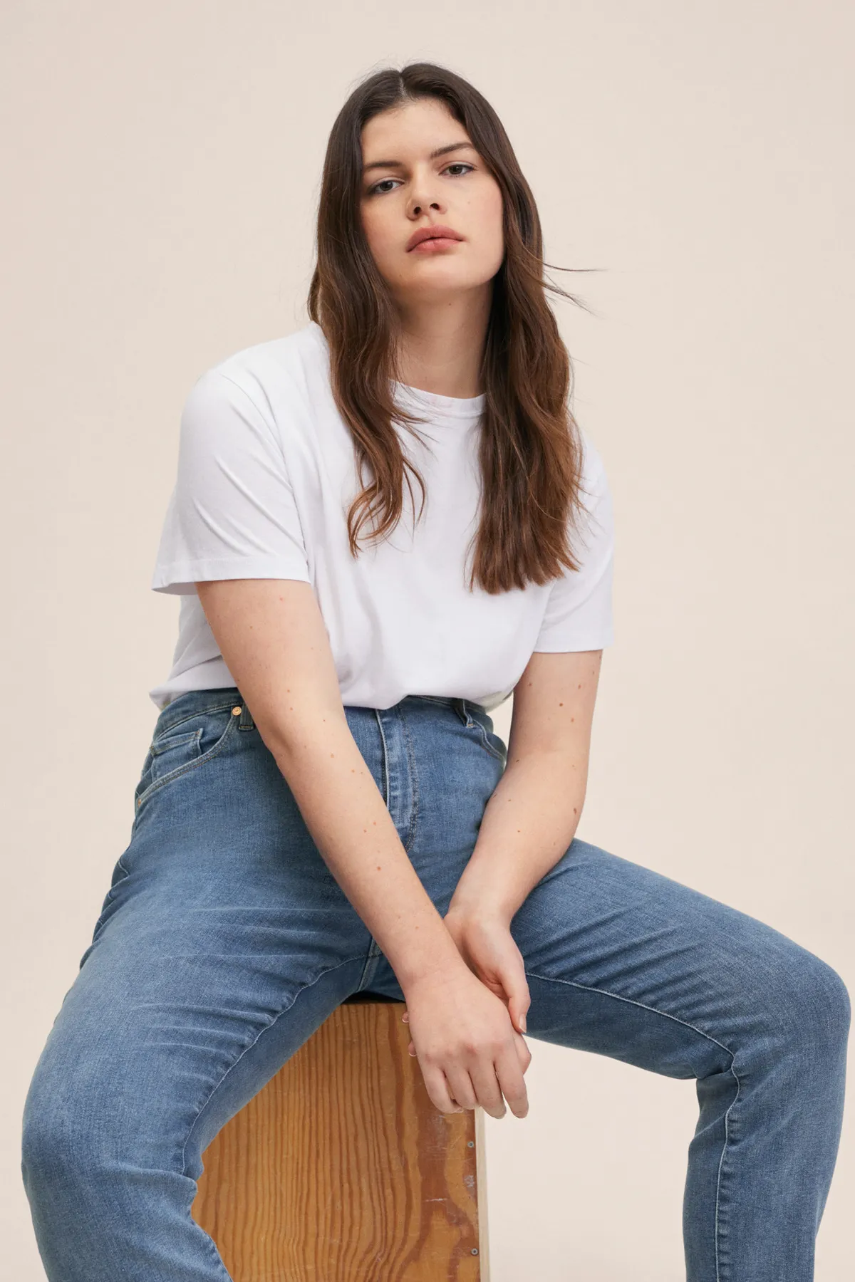 MANGO  Blaue Damenjeans 27050828