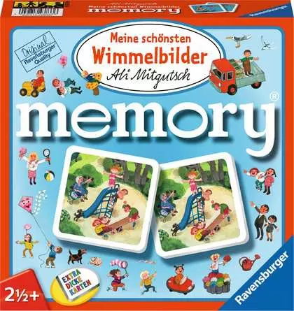 Meine schönsten Wimmelbilder memory® - Kinderspiel ab 2 Jahren