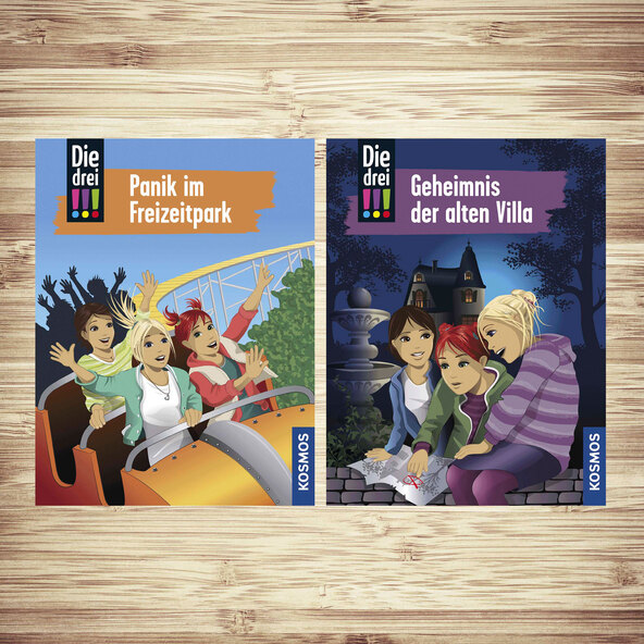 Buchreihe Die drei !!!, Set 4