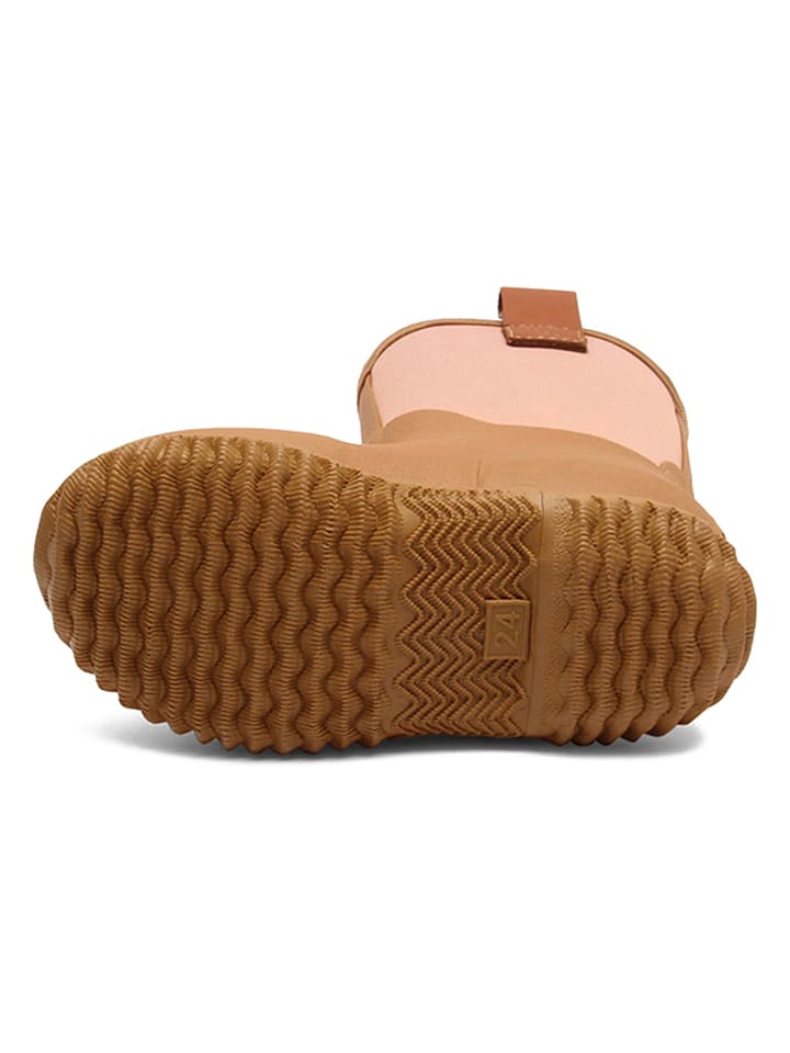 bisgaard Gummistiefel in Hellbraun/ Rosa günstig kaufen