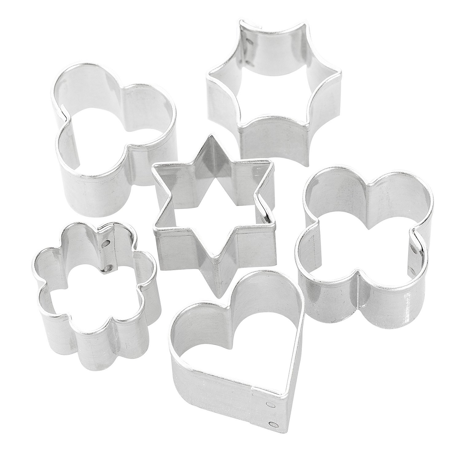 FIMO Ausstechformen, 6 Stück, 2–3 cm