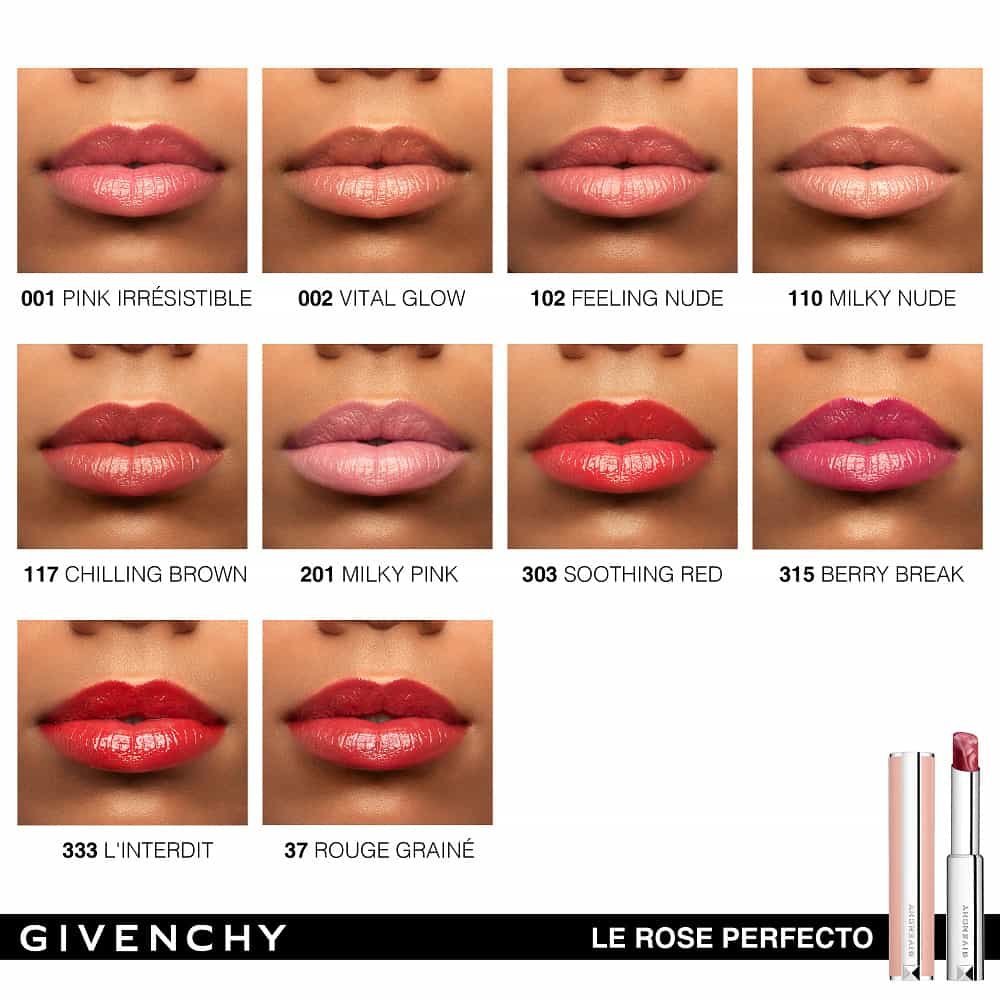 Givenchy Lippen Le Rose Perfecto