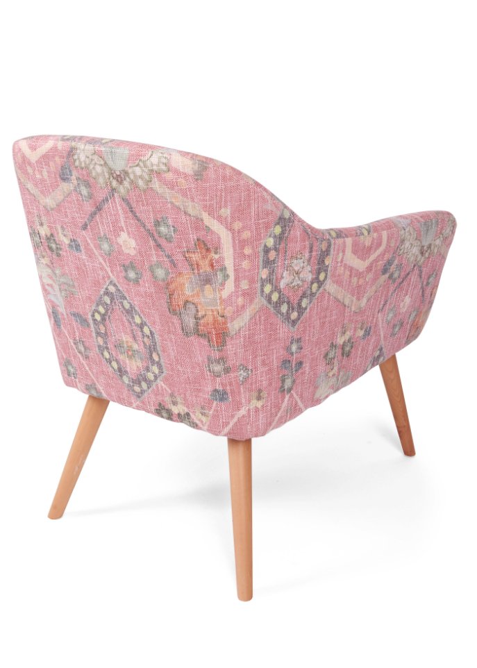 Sessel in Kelim Optik