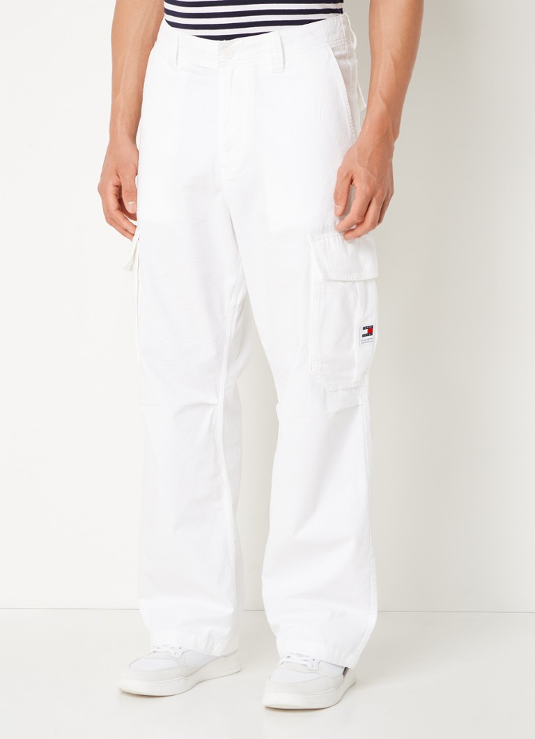 Pantaloni cargo Tommy Hilfiger Aiden cu croială dreaptă și buzunare laterale