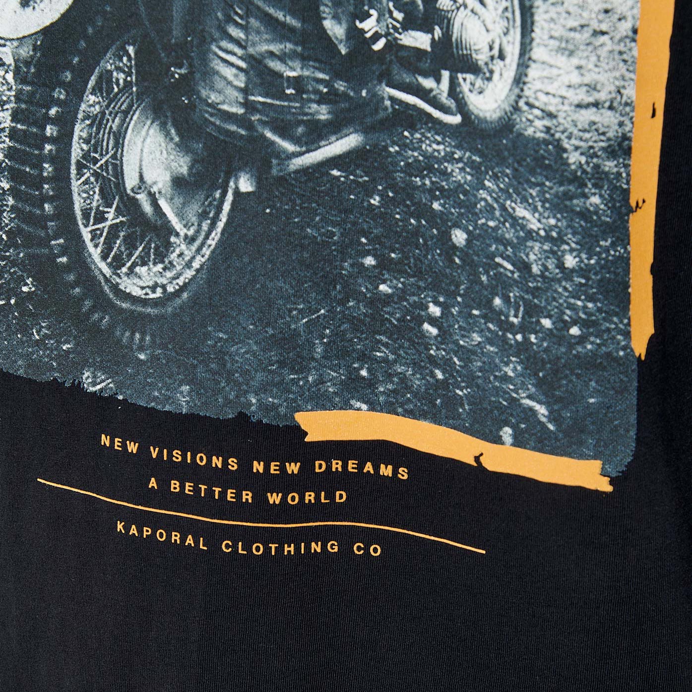 REGAN  T-shirt noir homme 100% coton