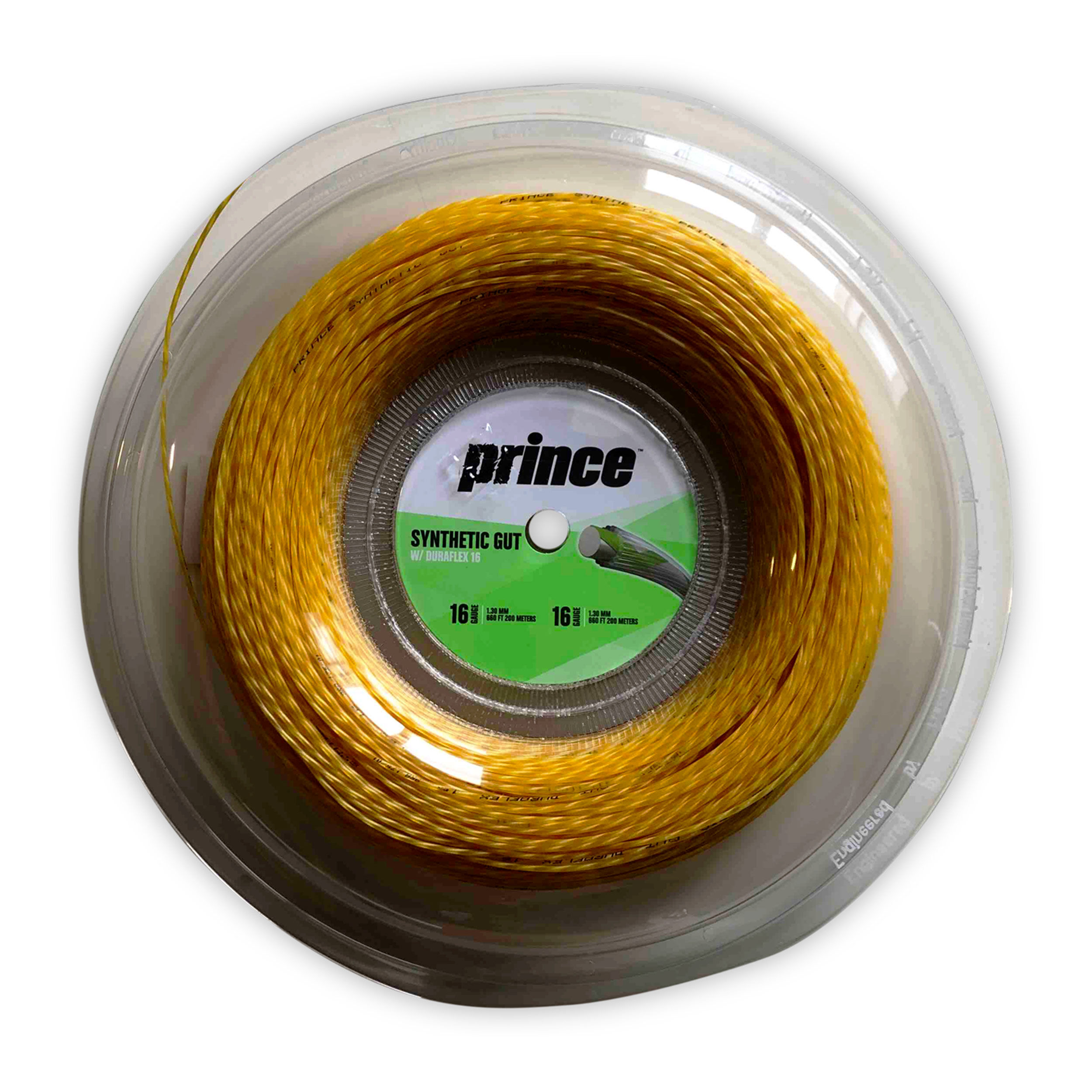 Synthetic Gut Duraflex Saitenrolle 200m - Gold