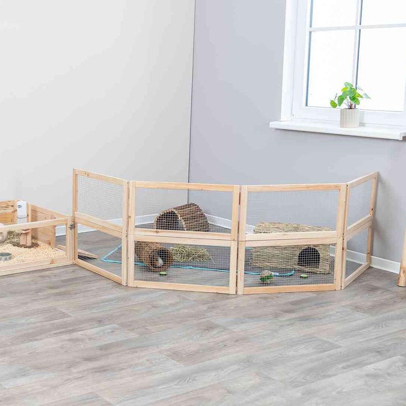 Trixie Indoor-Freilaufgehege für Meerschweinchen
