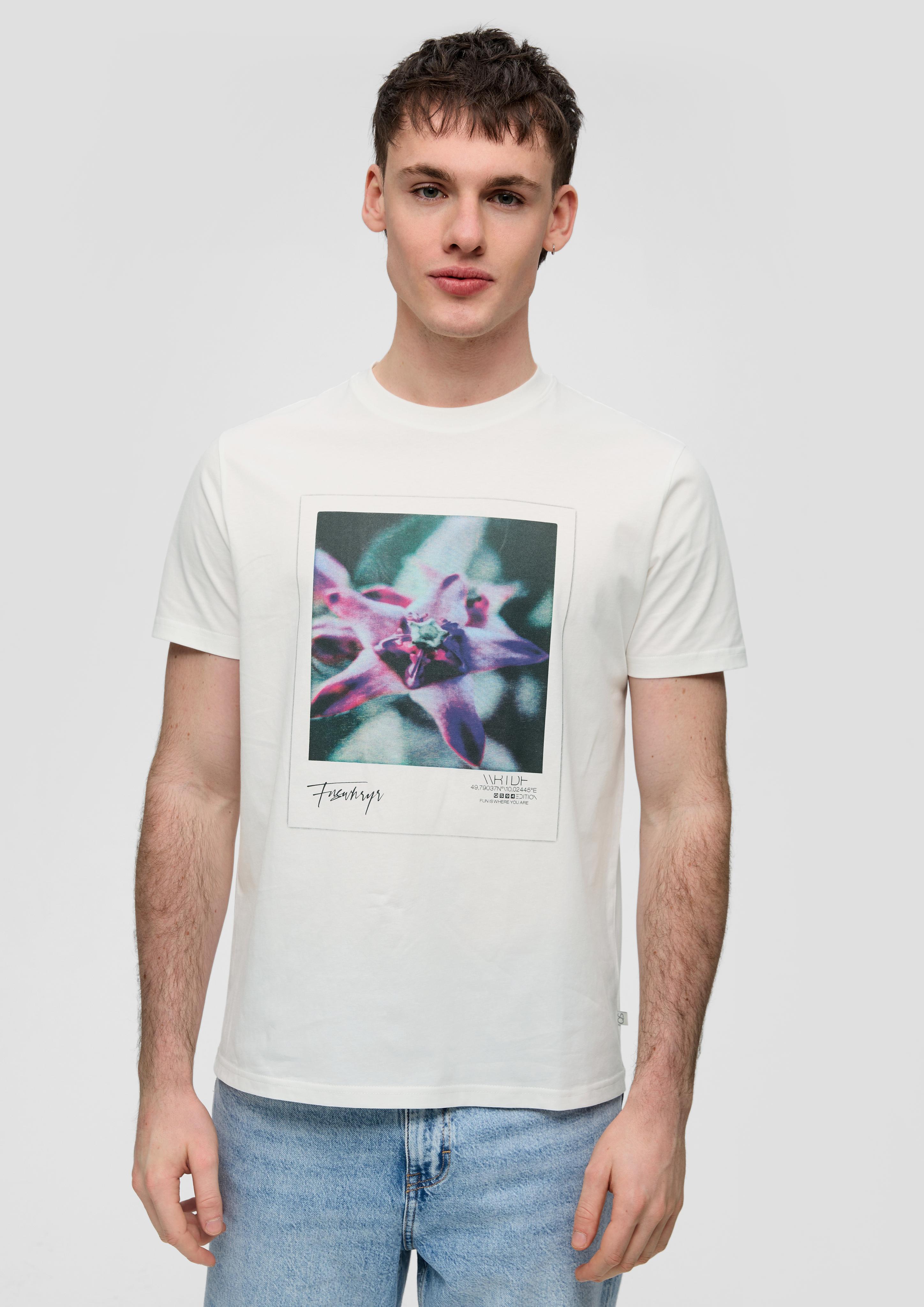 T-Shirt mit Frontprint  2143192-01D0
