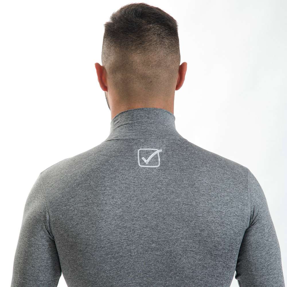 Givova Baselayer Corpus 3 Funktionsshirt mit Kragen grau