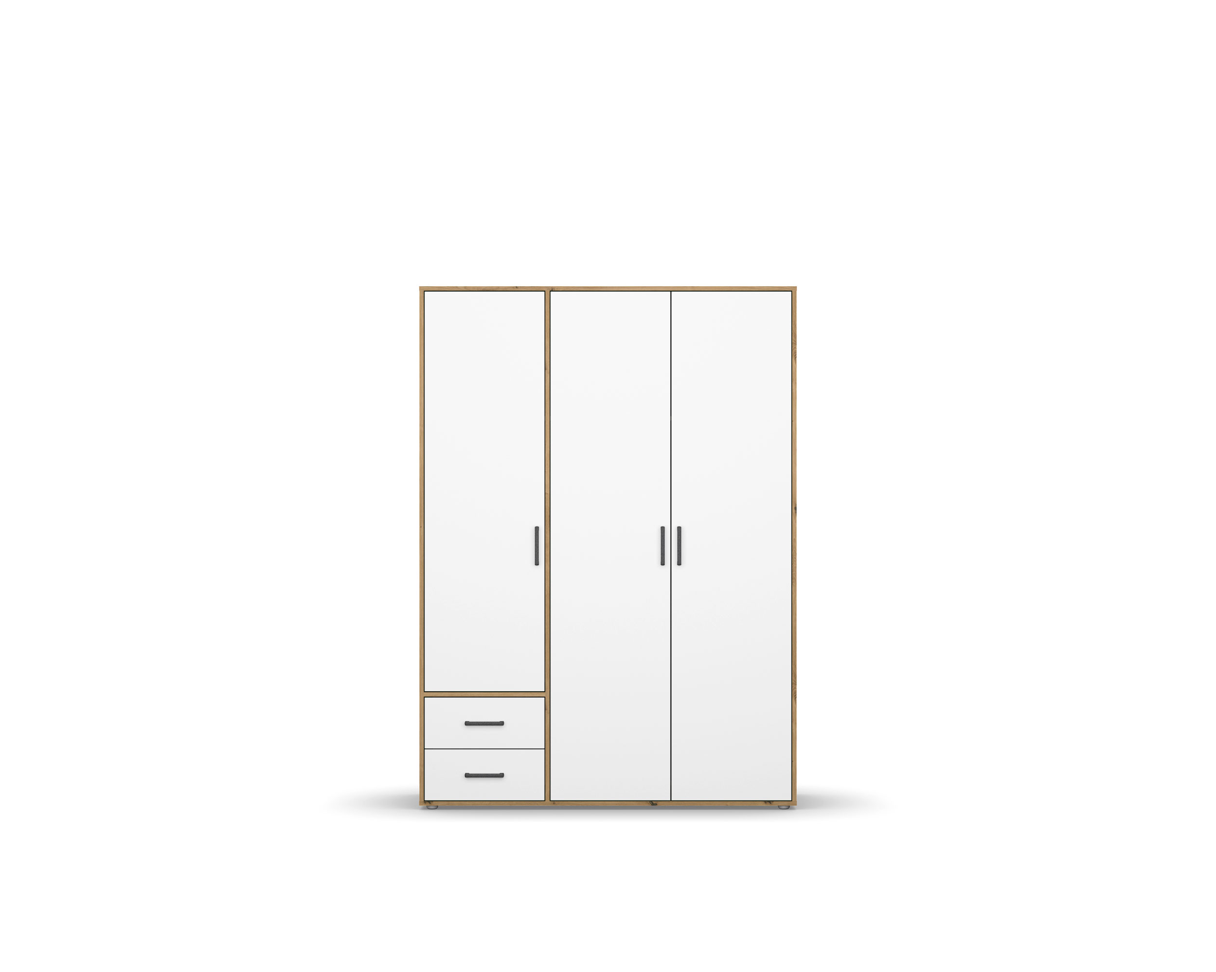 Drehtürenschrank 3-trg.