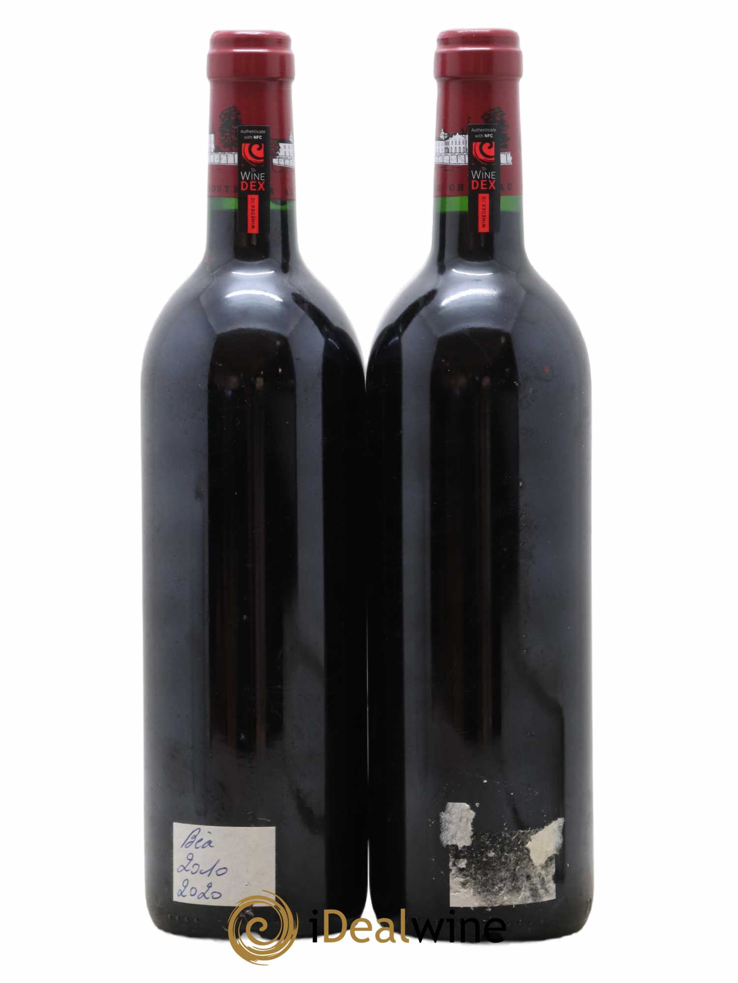 Château Lafite Rothschild 1er Grand Cru Classé  2000 - Lot de 2 Bouteilles