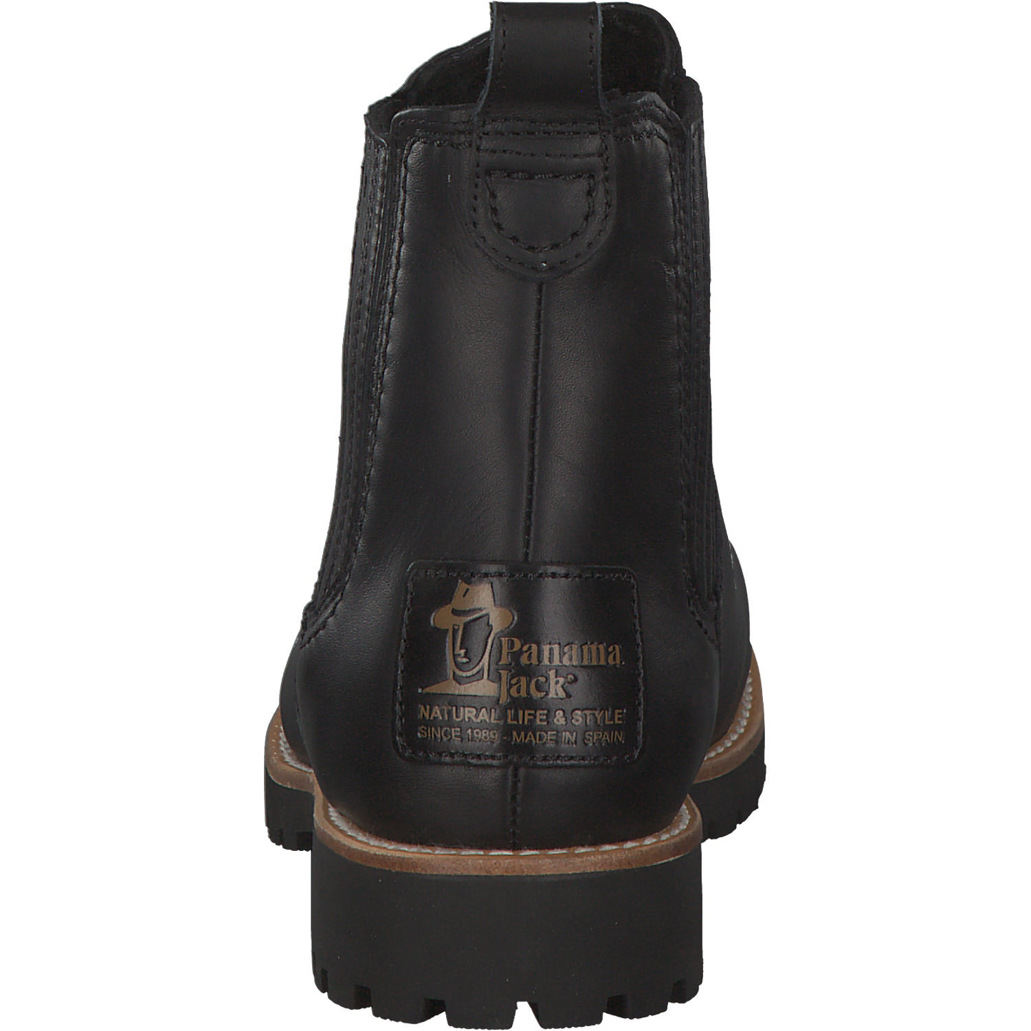 Panama Jack Travelling Brigitte Igloo B, Chelsea Boots, Damen, Schwarz (Negro/Black)