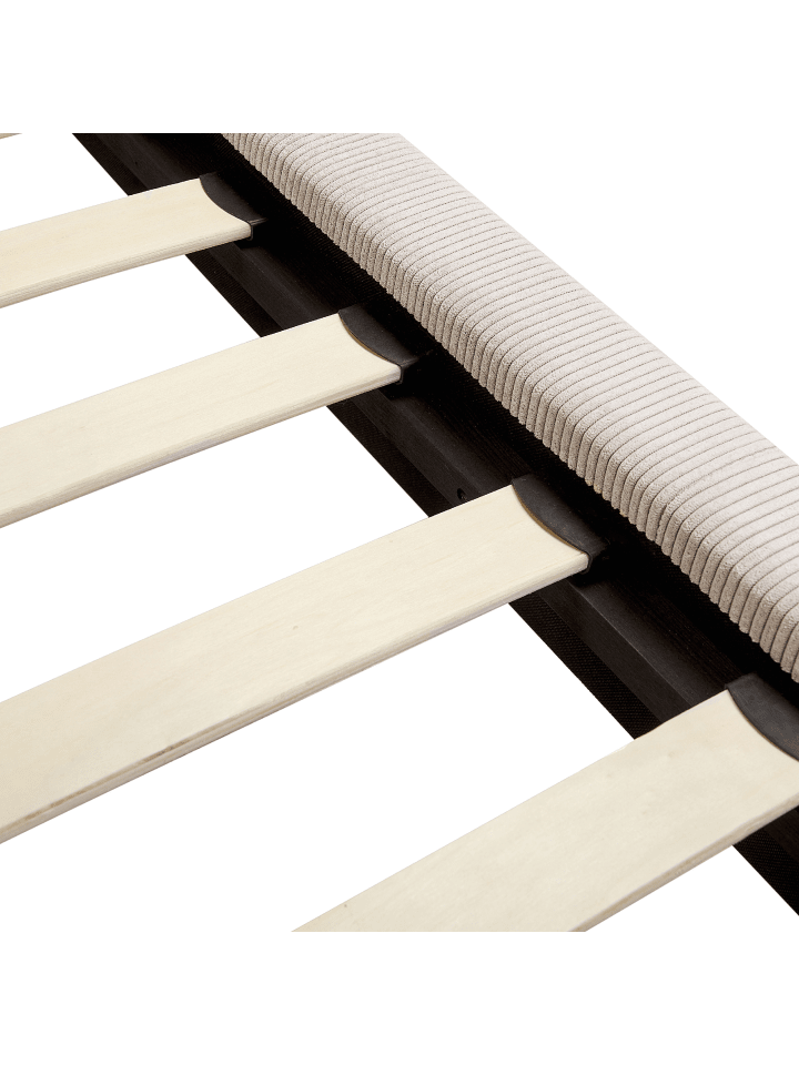 Beliani Doppelbett MELLE in Beige - (W) 175 x (H) 98 x (L) 240 cm günstig kaufen onesize