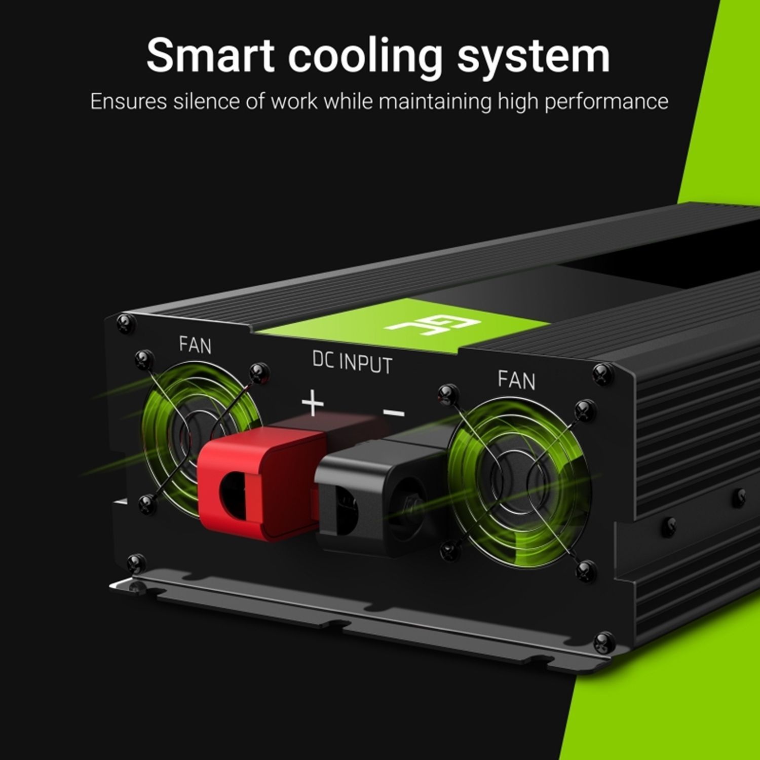 Green Cell INV15 12V/3000W Wechselrichter