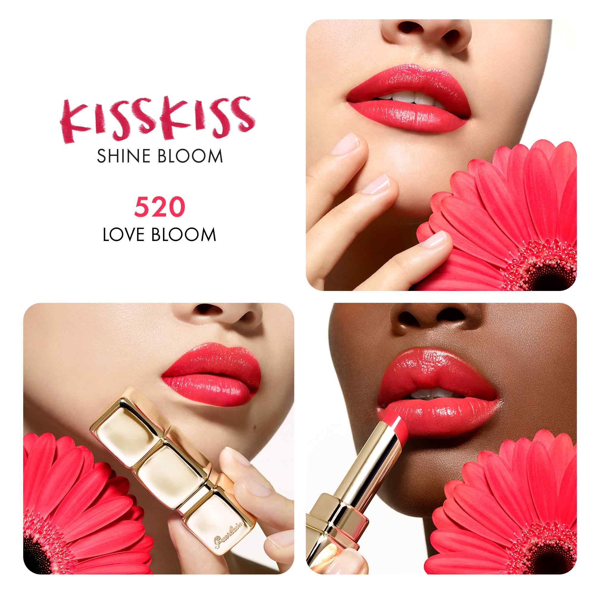 KissKiss Shine Bloom Rúž - Lesklý rúž, Rúž
