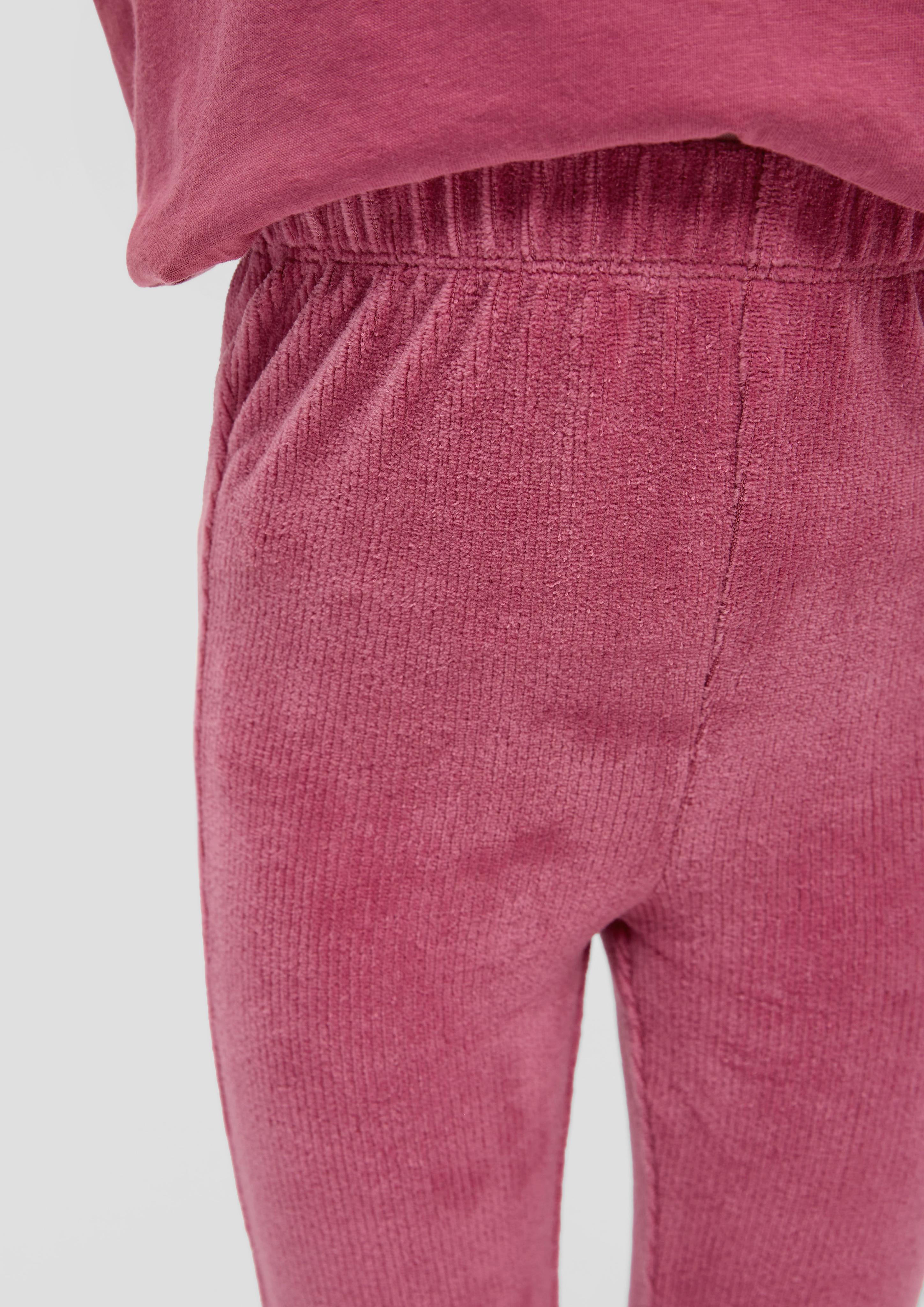 Samtleggings mit Flared Leg   2133920-4592