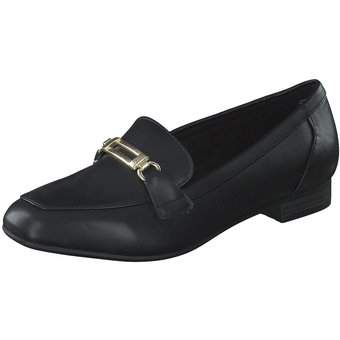 Marco Tozzi Slipper in schwarz
