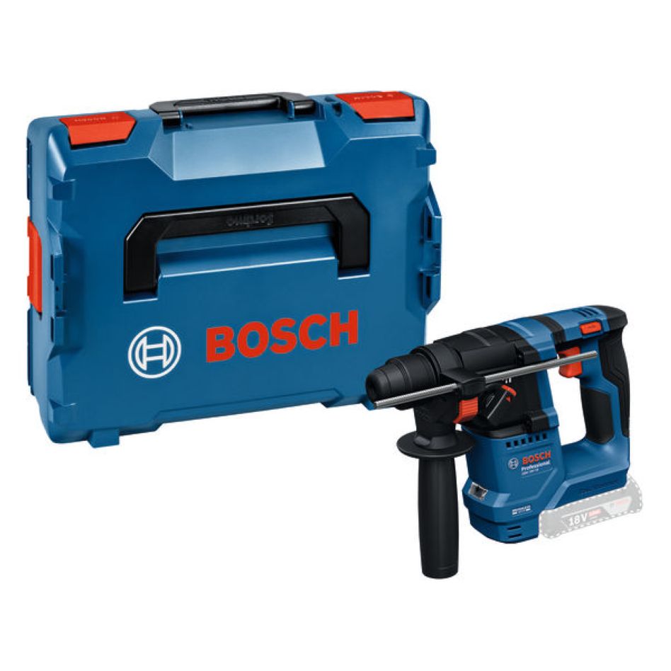 Bosch Blue 0611927003 GBH 18V-18 Akku-Schlagbohrschrauber (ohne Akkus und Ladegerät) in L-BOXX