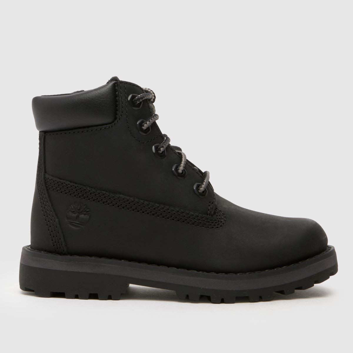 Timberland fekete courma gyerek junior csizma