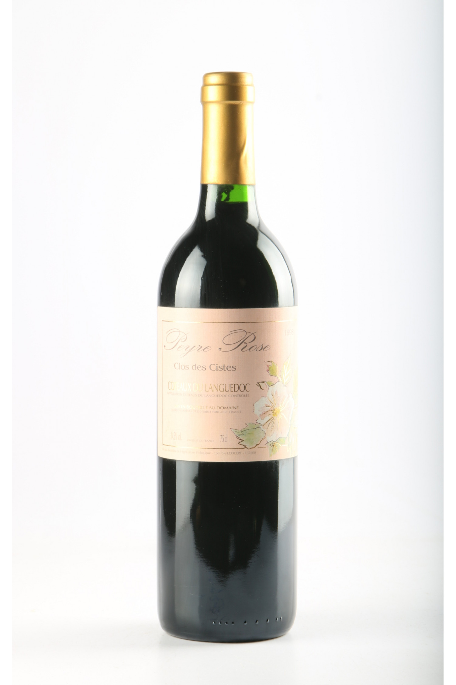 Domaine Peyre Rose Clos Des Cistes 1998, Coteaux du Languedoc