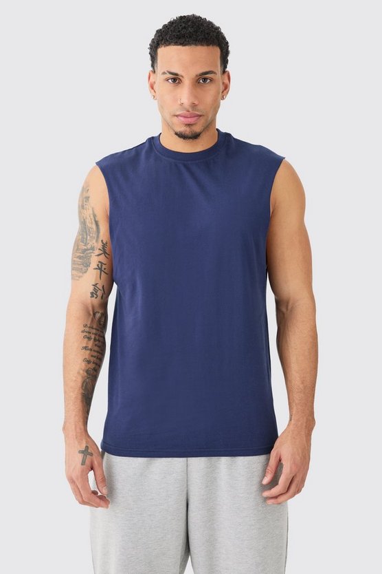 Basic Tanktop mit weiten Armlöchern