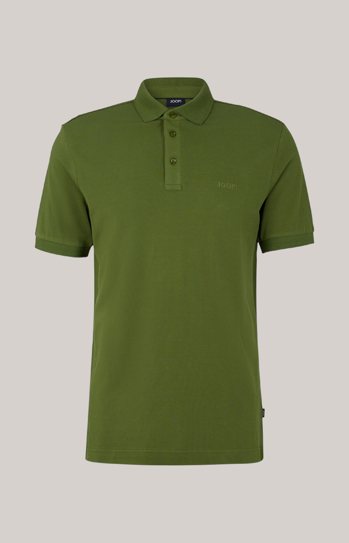 Baumwoll-Poloshirt Primus in Dunkelgrün