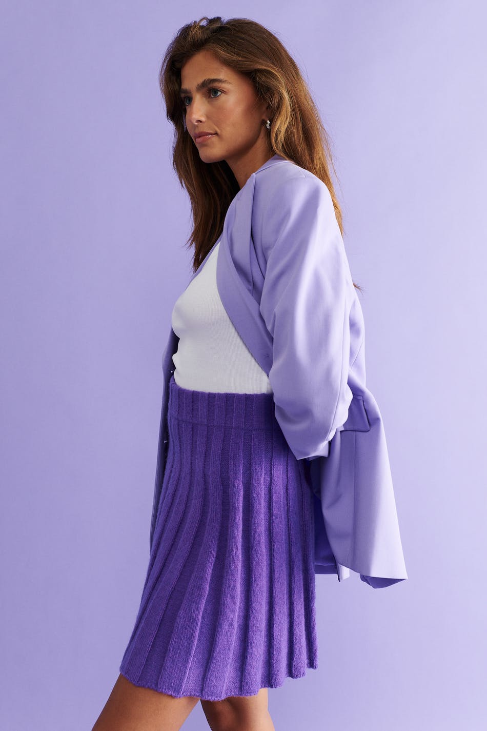Hanni knitted skirt