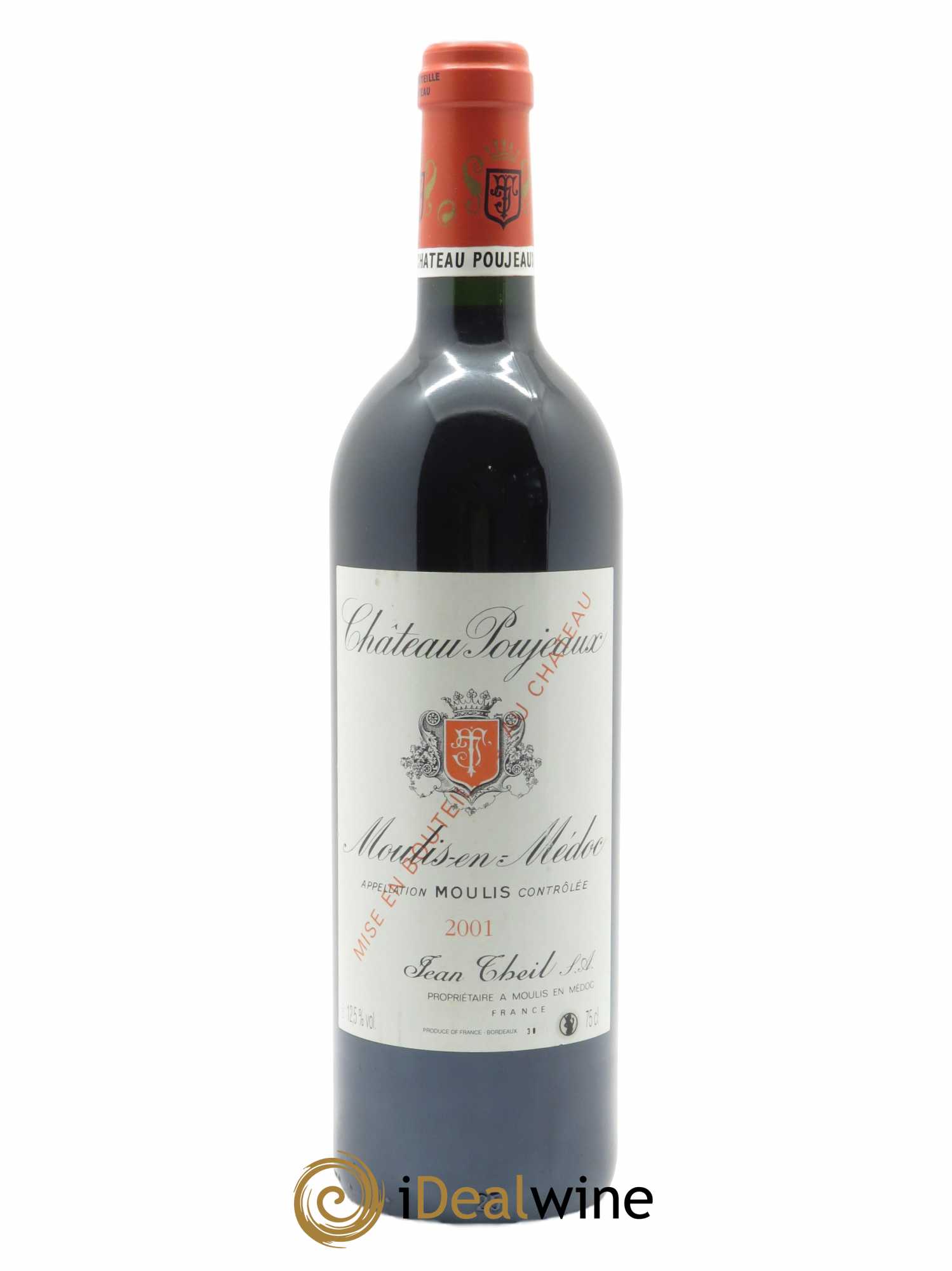 Château Poujeaux  2001 - Lot de 1 Bouteille