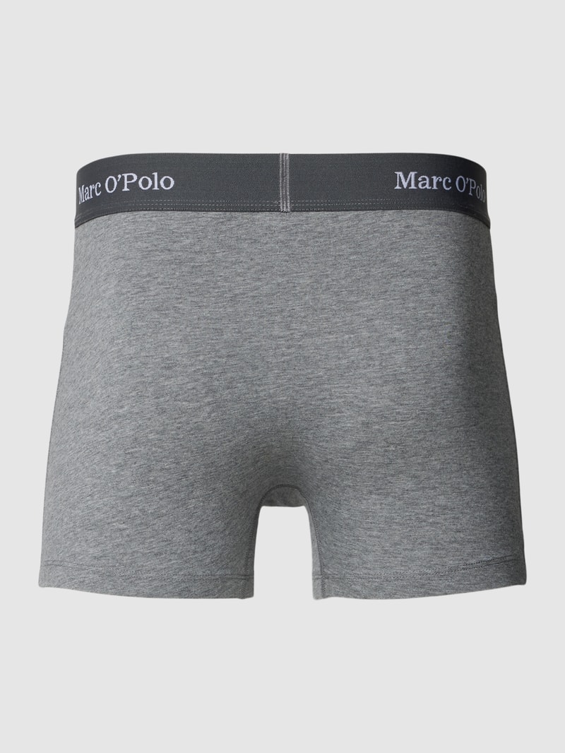 Trunks mit elastischem Logo-Bund im 3er-Pack in marineblau