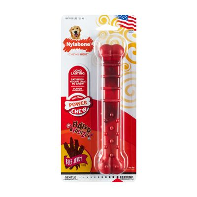 Nylabone Extreme Textured Dentaknochen mit Rind Jerky Geschmack