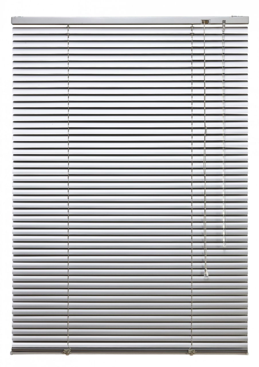 Bella Casa Aluminium-Jalousie, silber, 220 x 90 cm