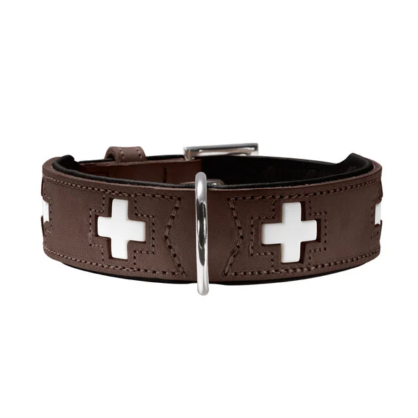 Hunter Halsband Swiss nickel braun/schwarz kaufen bei ZooRoyal