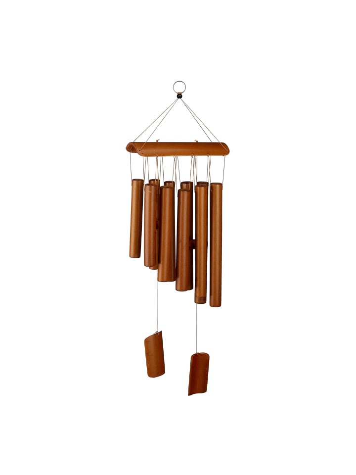 relaxdays Bambus Windspiel in Natur - (B)18,5 x (H)58,5 x (T)6,5 cm günstig kaufen onesize