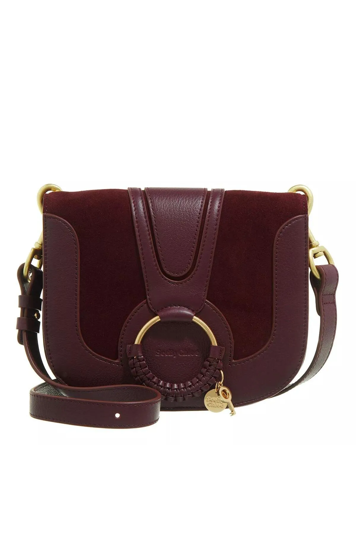 See by Chloé  Hana Crossbody Wildleder Glatt Vollviolette