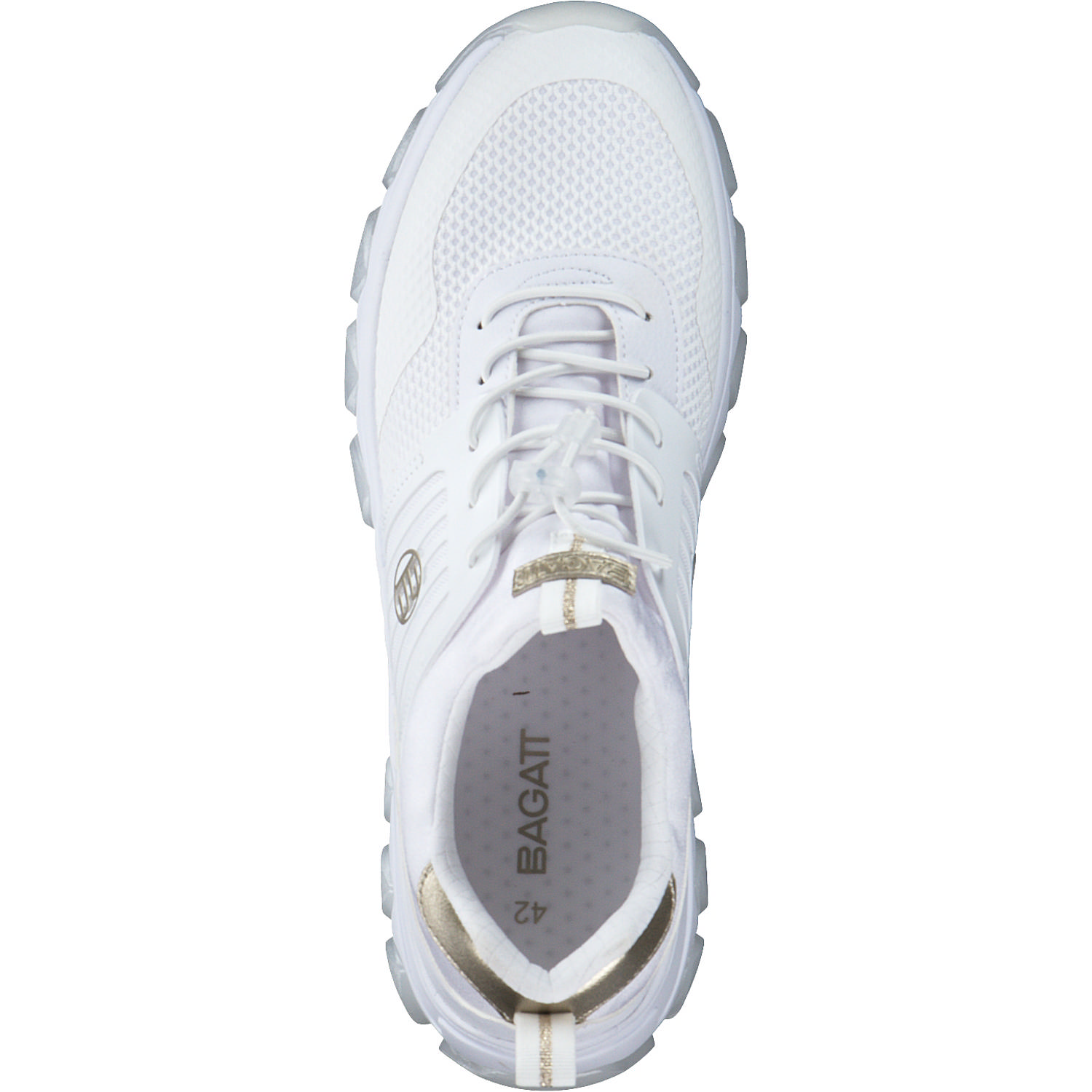 Bagatt Yuki 95207, Sneakers Low, Damen, weiss
