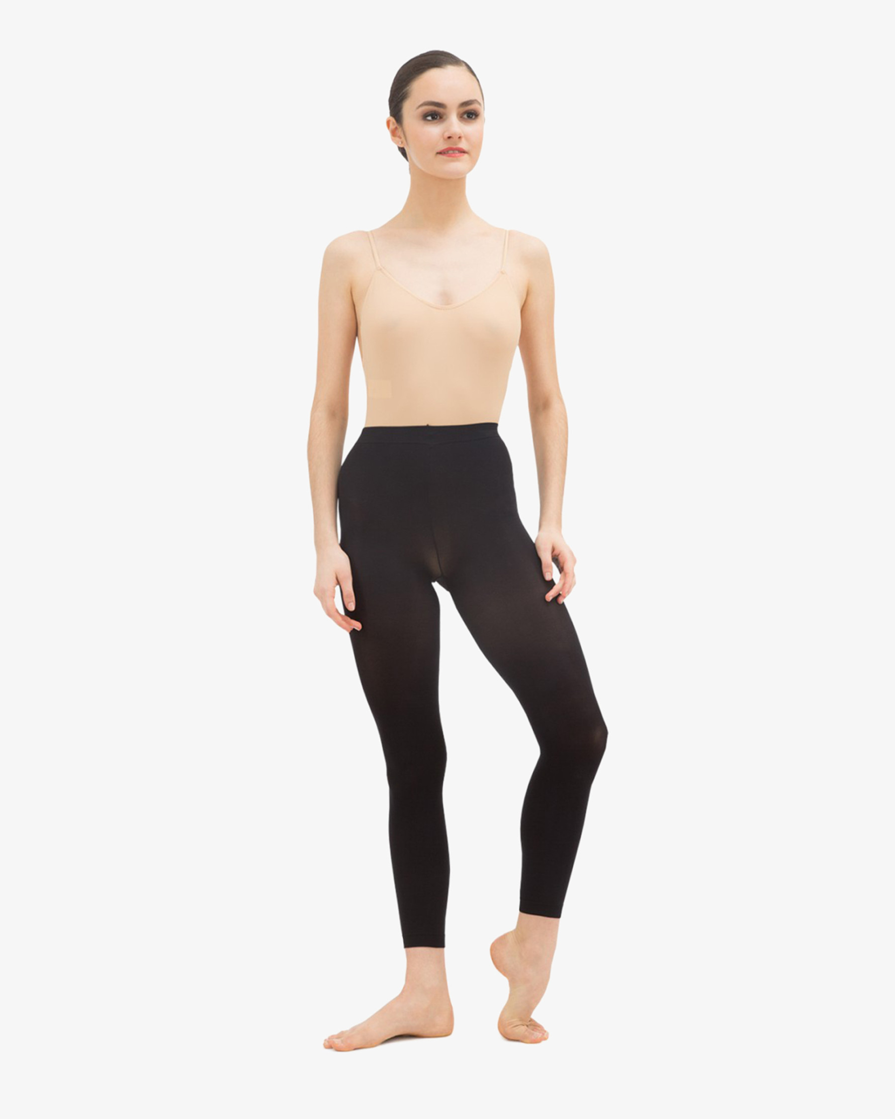 Footless dance tights