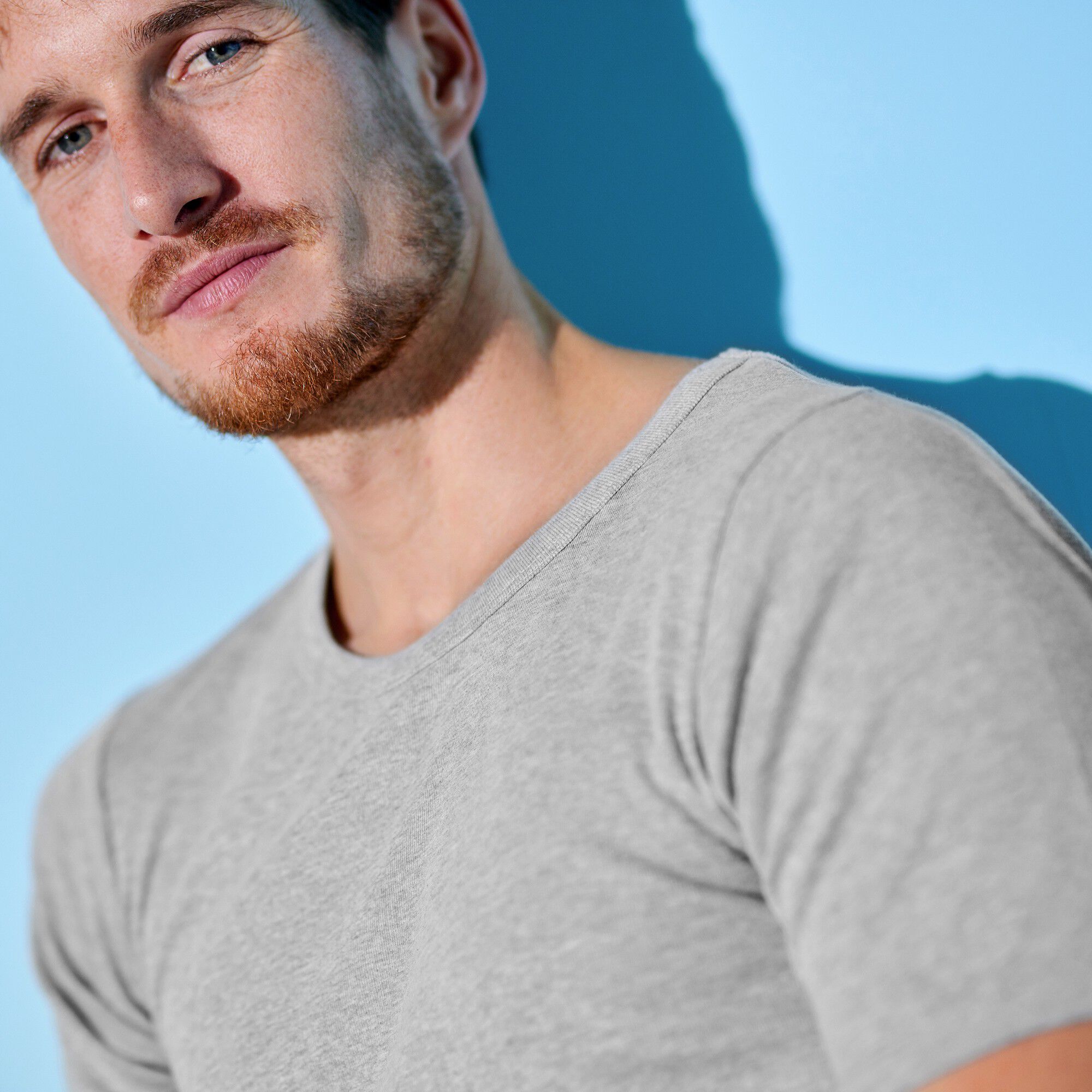 T-shirt sous-vêtement homme col rond