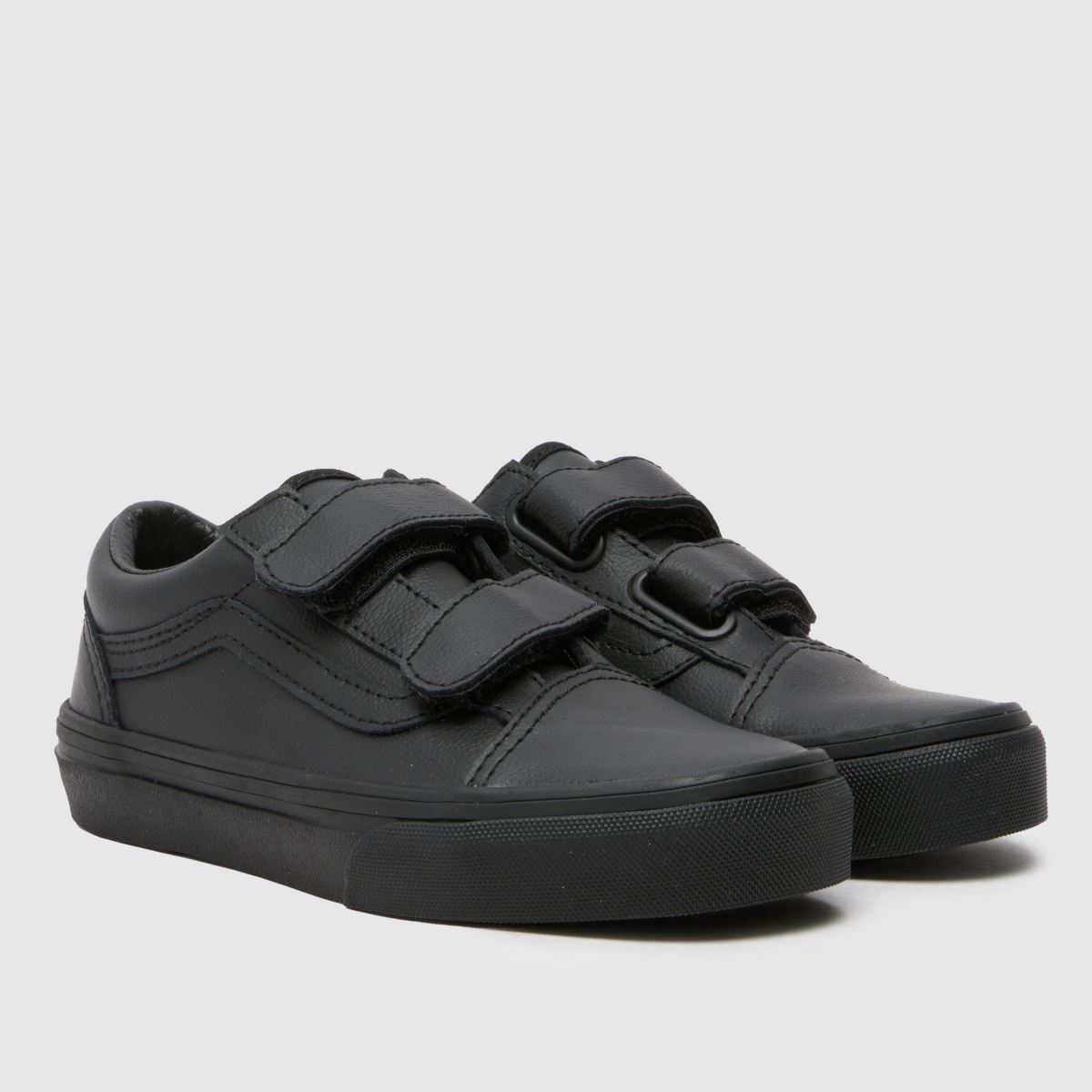 Vans fekete old skool v junior edzőcipő