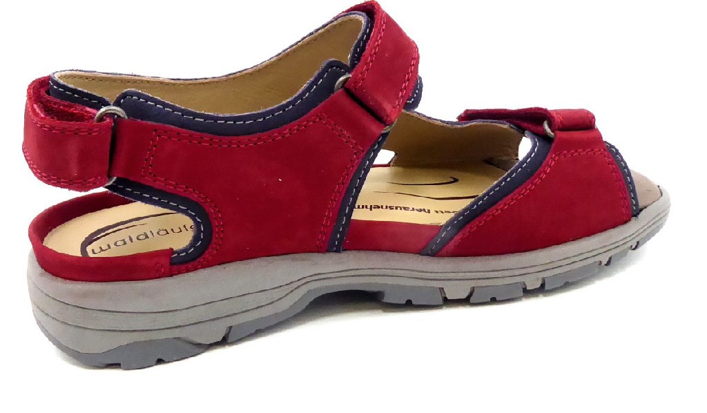WALDLÄUFER Klassische Sandalen rot