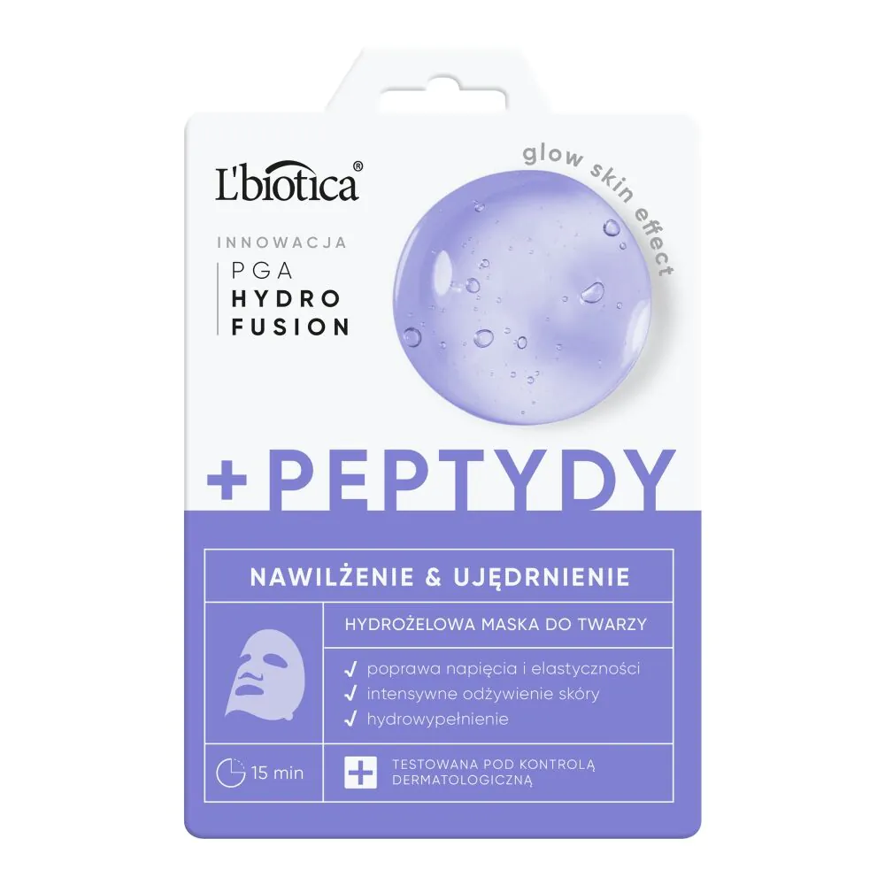 L'biotica Hydro Fusion Hydrogel ansigtsmaske med peptider