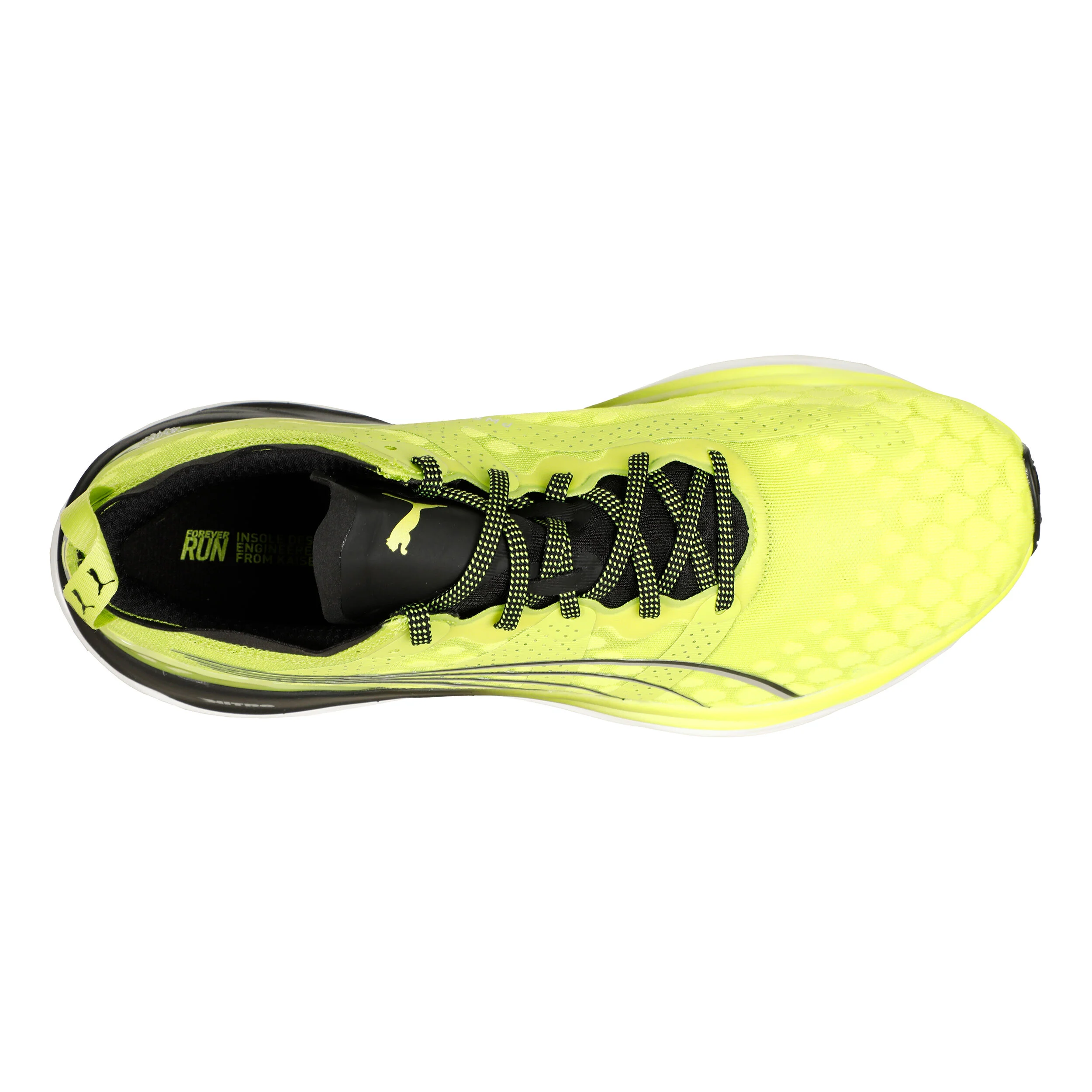 ForeverRun Nitro Stabilitätsschuh Herren - Limette, Schwarz