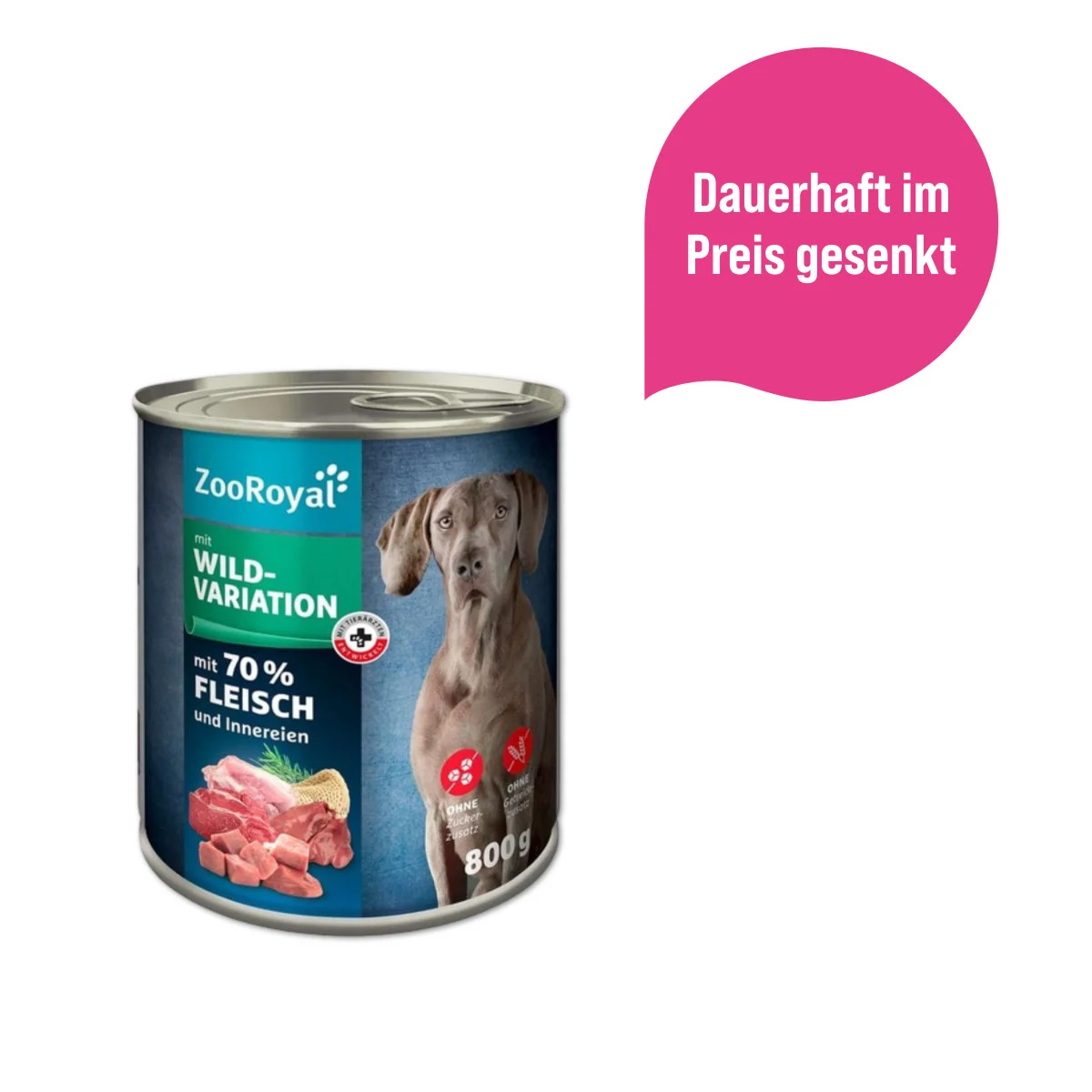 ZooRoyal Hunde-Nassfutter mit Wildvariation kaufen