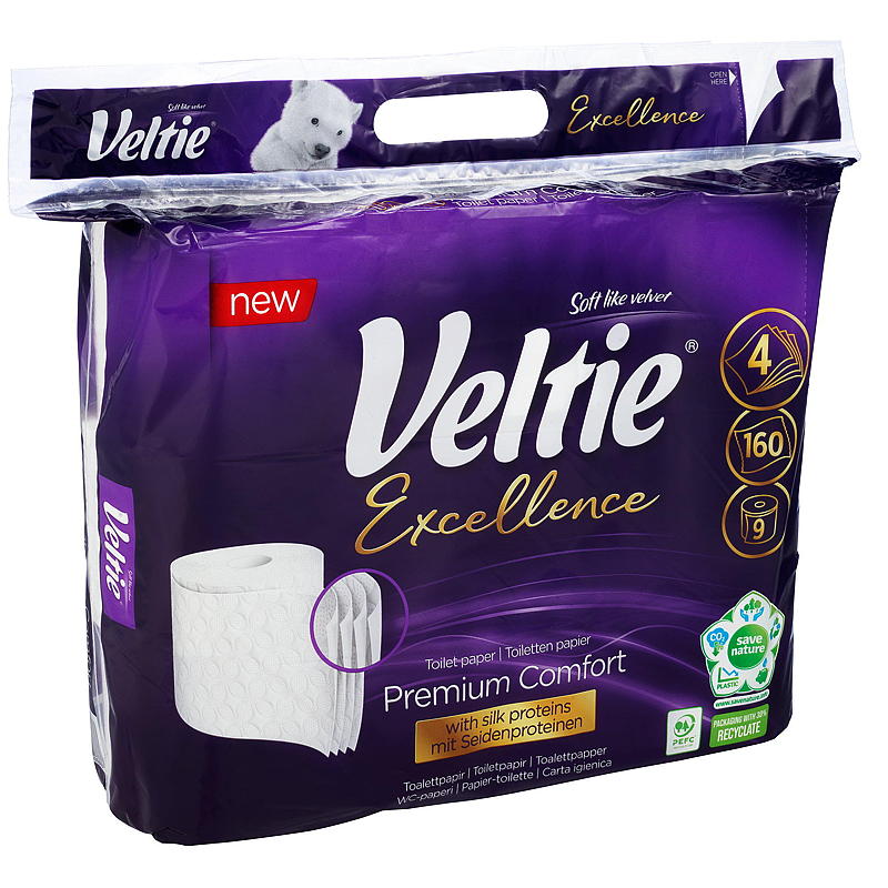 Veltie Toalettpapir 9-pk Veltie Excellence